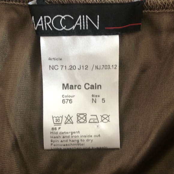 Marc Cain skirt Excellent condition, soft, rich Taupe colour, timeless (N5) - Picture 4 of 5